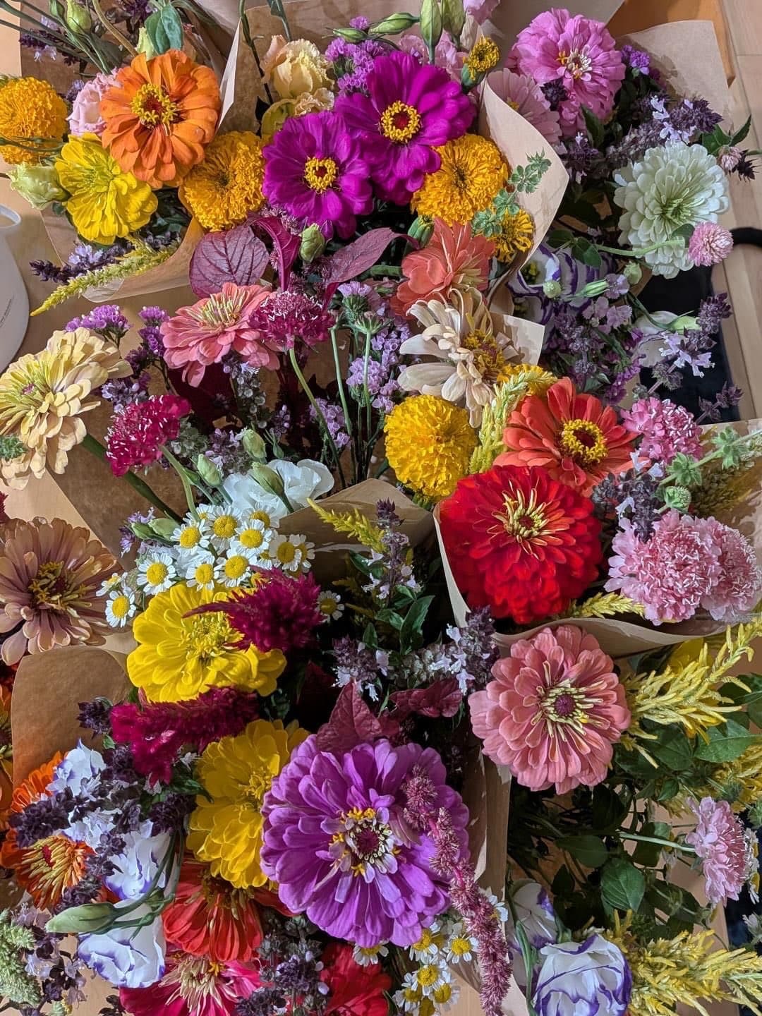 A weekly subscription bouquet of seasonal flowers